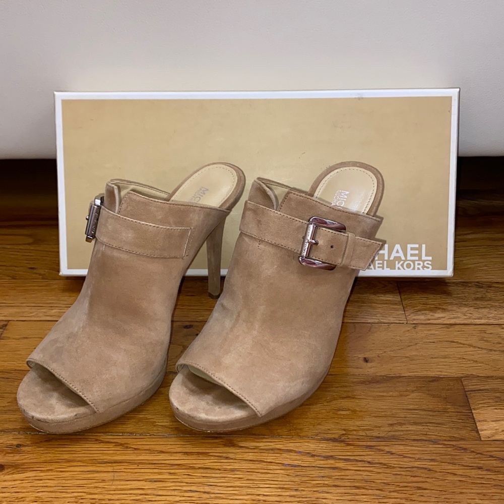 Michael Kors Suede Heels